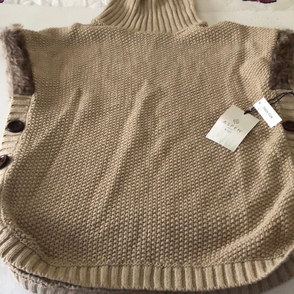 Sweater with Faux fur